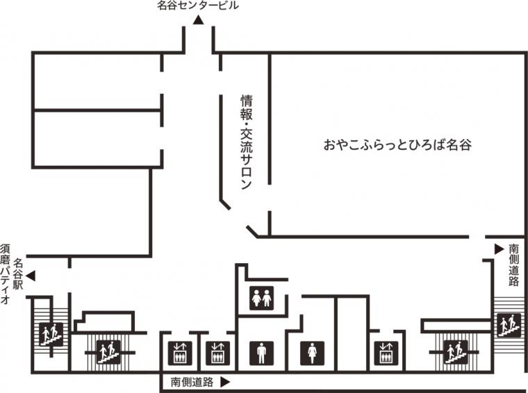 支所2階