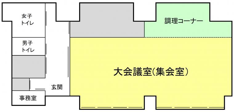 別棟平面図