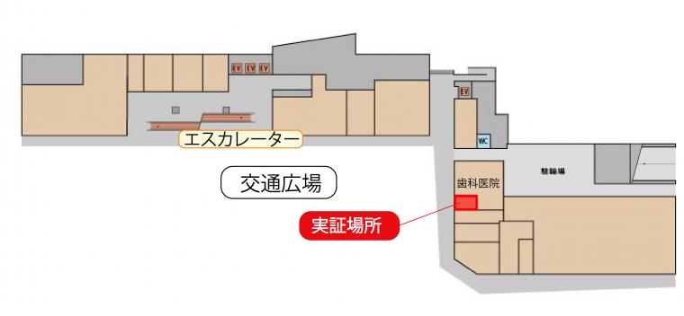 鈴蘭台駅施設図