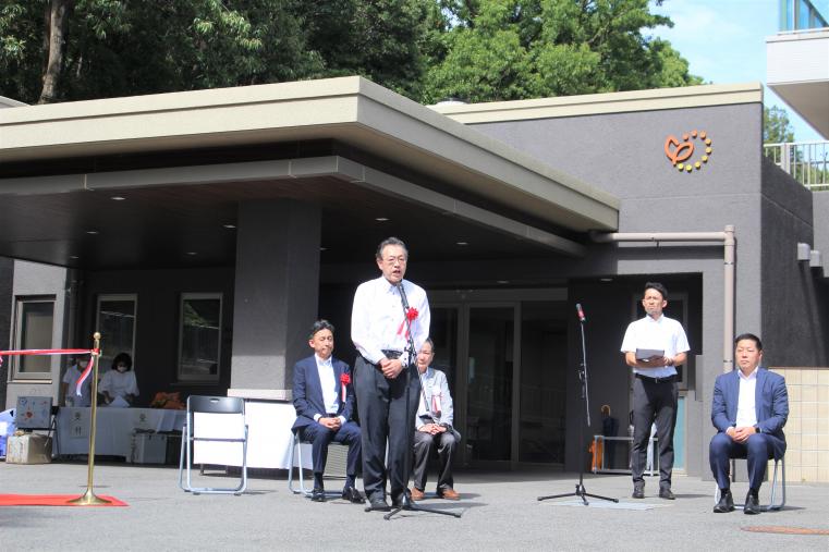 篠原伯母野山町3区長挨拶