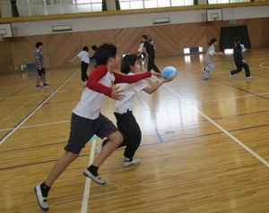 ラグビー人権教室写真2