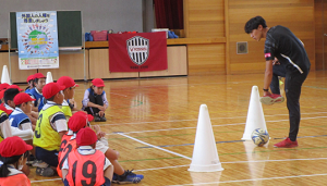 サッカー人権教室写真1