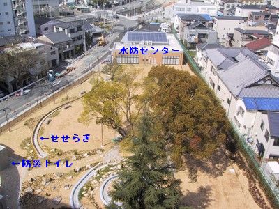 新湊川河川防災ステーションの様子