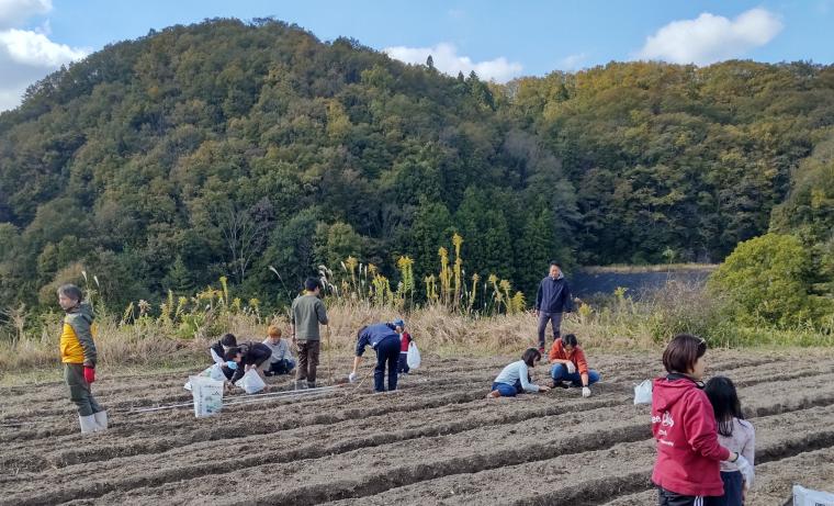 耕作放棄地の再生による新たな食のフードチェーン構築1